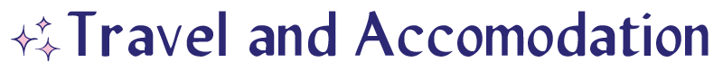 Travel and Accomodation
